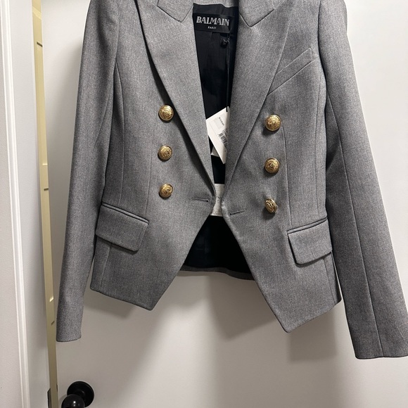 Balmain iconic grey blazer✨ - Picture 8 of 10